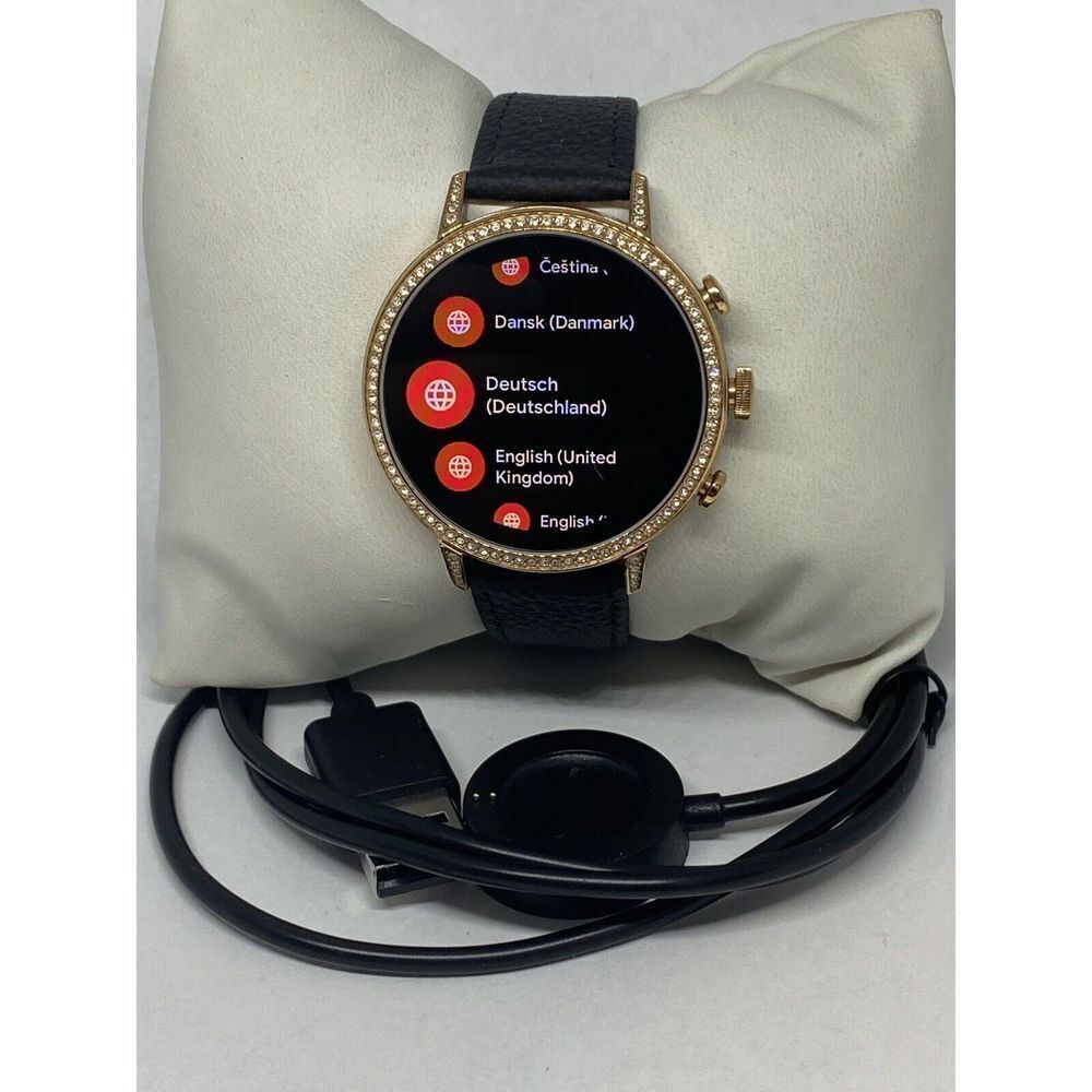 Fossil Gen 4 Authentic Digital Dial Smart Watch Custom Band FTW6030 DC143